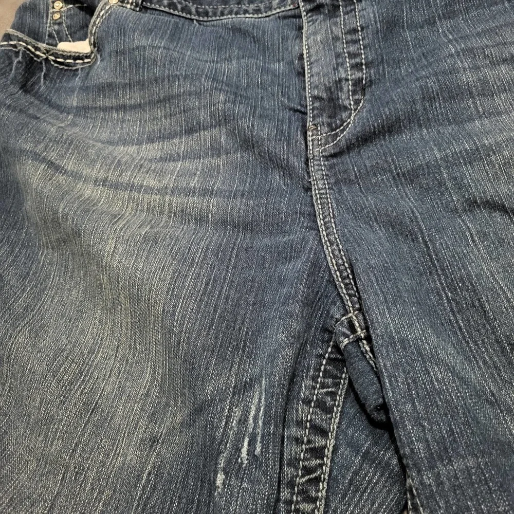 LANE BRYANT BOOTCUT TUMMY TIGHTER DENIM JEANS SIZE 24 - Picture 3 of 11